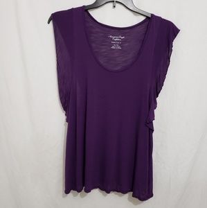 American Eagle Outfitters purple AE Festival T, XL